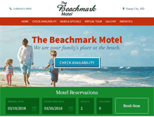 Tablet Screenshot of beachmarkmotel.com